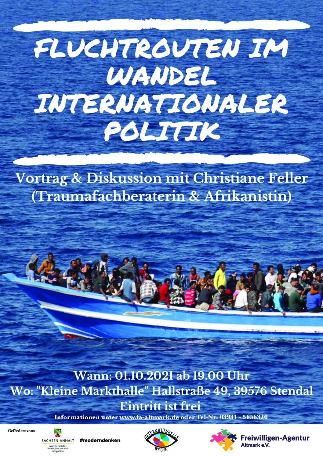 Vortrag - Fluchtrouten im Wandel internationaler Politik
