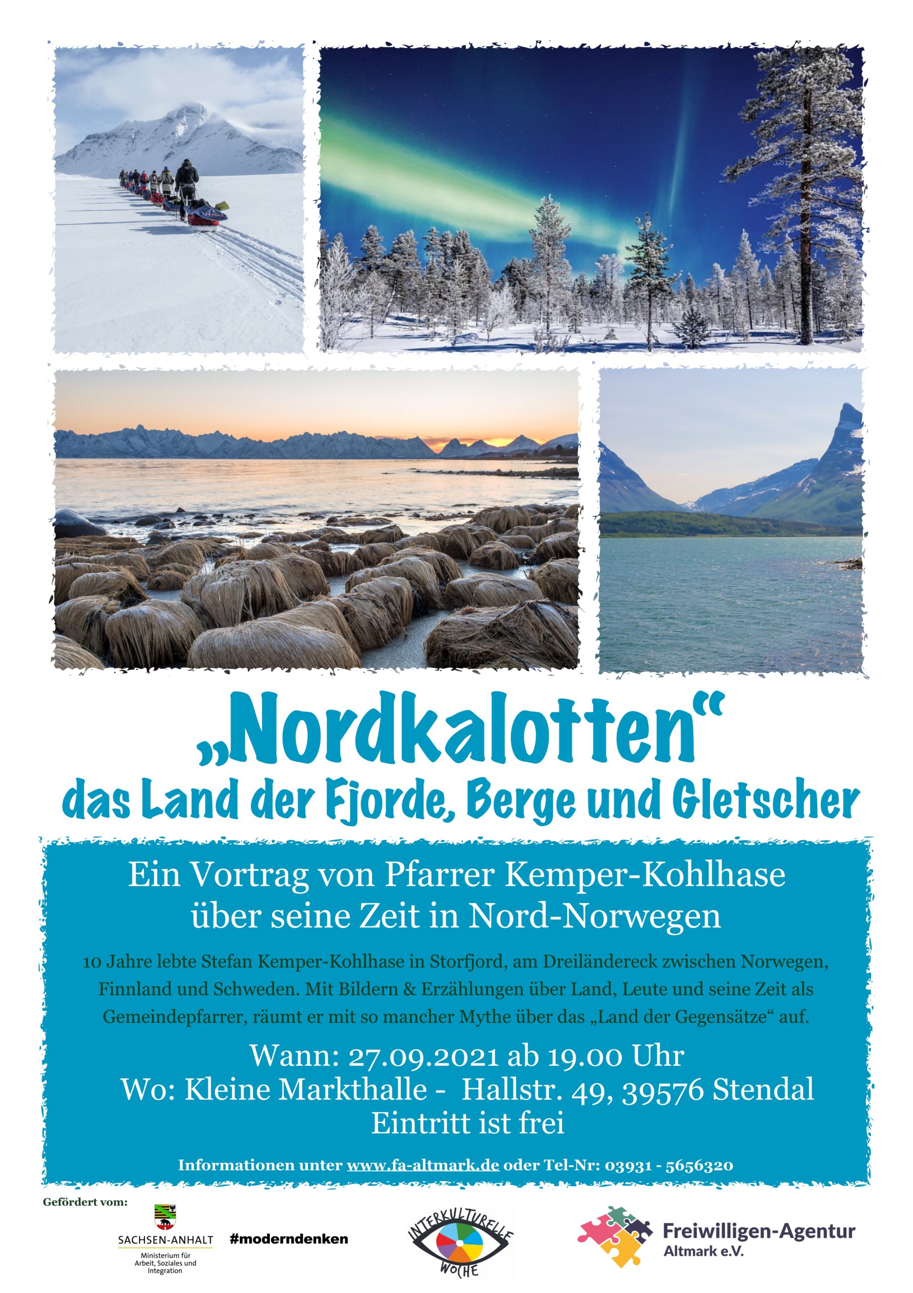 Vortrag "Nordkalotten - das Land der Fjorde, Berge und Gletscher"