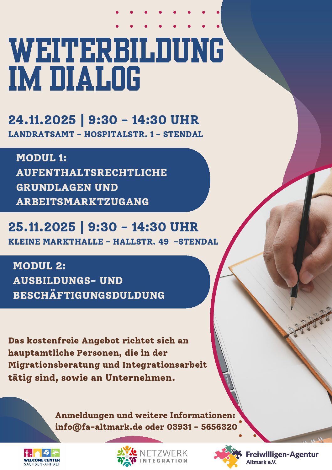 Weiterbildung im Dialog