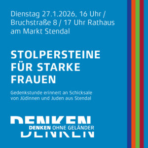 Denken ohne Geländer: Stolpersteine für starke Frauen