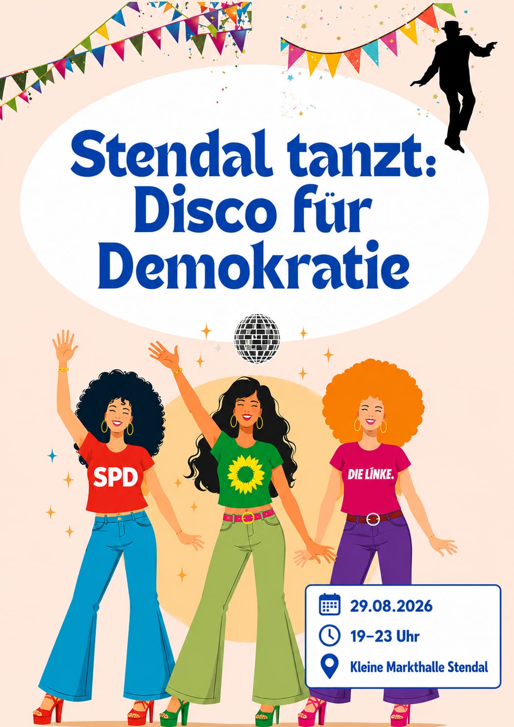 Stendal tanzt – Disco für Demokratie!