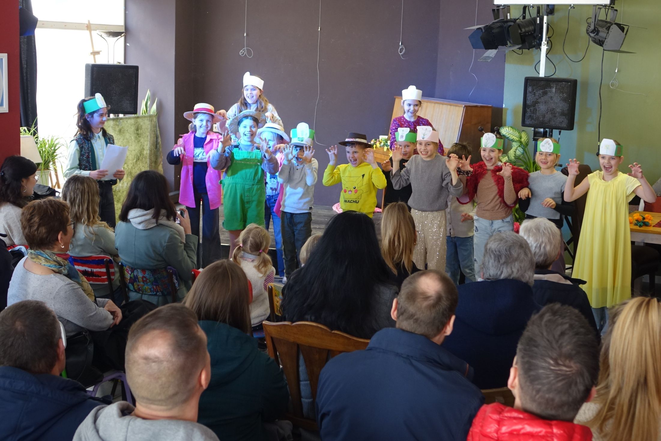 Präsentation des Theater-Ferienworkshops