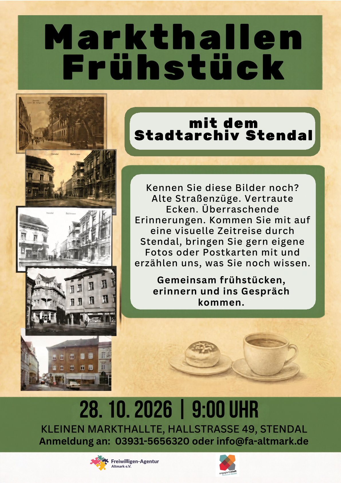 Zeitreise beim Markthallen-Frühstück